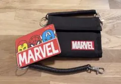 ☆MARVEL マーベル パスケース 財布 2点セットのサムネイル
