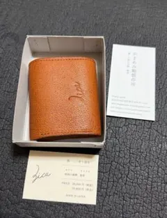 熊革三つ折り財布 zica - メルカリ