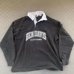 BEN DAVIS ブラック ポロシャツ L