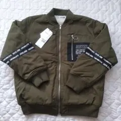 シスタージェニィ 袖メッシュ裏ボア MA-1