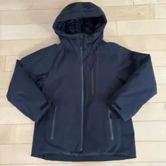 ユニクロ　UNIQLO　ハイブリッドダウン　Sサイズ　黒　（濃紺）ダウンコート
