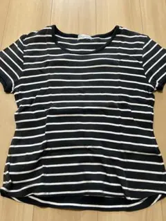 McGREGOR 黒白のストライプ 半袖Tシャツ