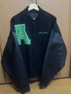 a few Good kids スタジャン ブラック/グリーン