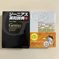 2冊 ジーニアス和英辞典