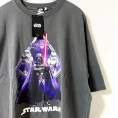 STARWARS ダースベーダー　ストームトルーパ　スターウォーズ　Tシャツ　L