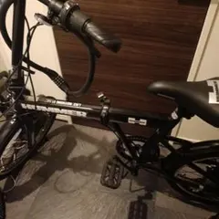 HUMMER 折りたたみ自転車 黒 2025年製 HUMMER 折りたたみ自転車 黒 2025年製 漆黒BODY×漆黒LOGO 特別