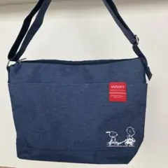 スヌーピー SNOOPY Peanutsショルダーバック ネイビーオールシーズン