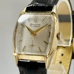 【稼働/1960年代】BULOVA 10K RGP 17石 手巻き 腕時計のサムネイル