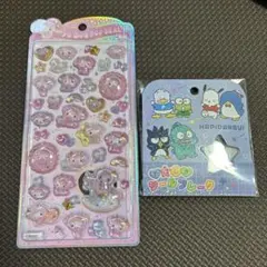 マイメロディ　はぴだんぶい　うるちゅるPOPSEAL おはじきシールフレーク