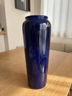 ネイビー 陶器 花瓶のサムネイル