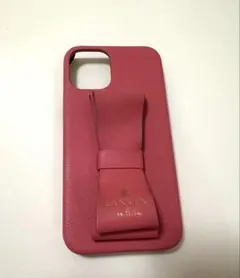 LANVIN en Bleu リボン付きiPhone12miniケース