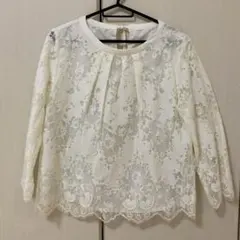 ROPE PICNIC レース長袖ブラウス