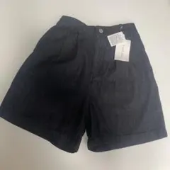 ハニーズ　デニム　ハーフ　ショートパンツ　S ブラック