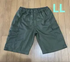 ハーフパンツ カーゴ オリーブ