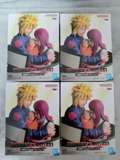 NARUTO 72 series 53 フィギュア 波風ミナト うずまきクシナ - メルカリ