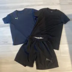 PUMA プーマ Tシャツ2枚・ハーフパンツ1枚セット 150 160