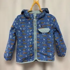 patagonia 魚柄 ジャケット フード付き