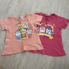 アンパンマン Tシャツ 2枚セッサイズ90