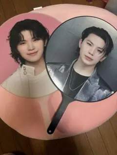 WOOZI ウジ SEVENTEEN うちわ Follow Again