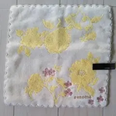 renoma　PARIS　タオル　ハンカチ（花）