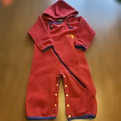 ノースフェイス　NORTH FAC ロンパース カバーオール フリース