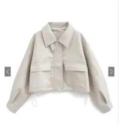 襟2Wayヴィンテージレザージャケット[pp186]