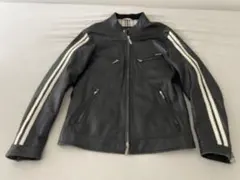 BURBERRY BLACK LABEL レザーライダースジャケット M