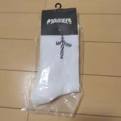 MAYHEM ソックス ホワイト Lサイズ