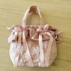 Maison de FLEUR ピンク　ミニトートバッグ