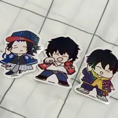 ヒプマイ 山田一郎 山田二郎 山田三郎 ステッカー ダイソー