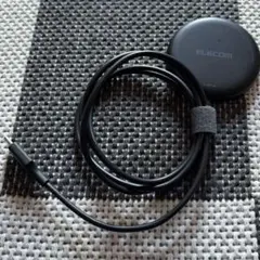 ワイヤレス充電器 マグネット内7.5W(1m) ブラック W-MA02BK