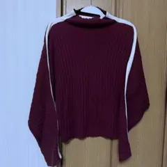 MOUSSY ラインニットセーター