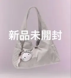 G*）様 Hello Darich ビッグポケットスラウチバッグ グレー キティ
