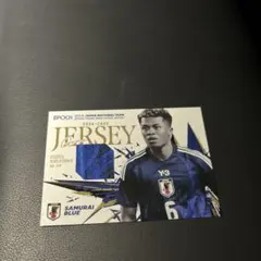 EPOCH 伊東純也 ジャージカード 100枚限定 サッカー日本代表 - メルカリ