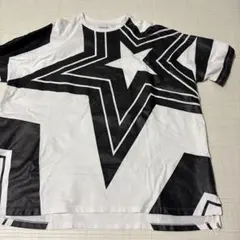 INHERIT ビッグスターオーバーサイズTシャツ　ビッグシルエット