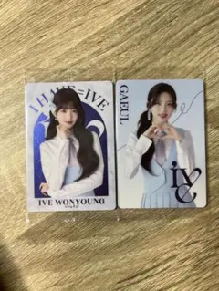 IVE スティックウエハース プラカード ウォニョン ガウル