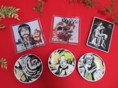 6ee2198 ONE PIECE　　小皿　豆皿　醤油皿 6枚セット