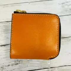 イタリアンレザー　L字ラウンドファスナーウォレット