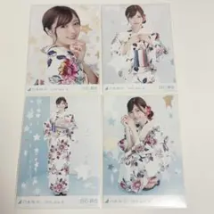 乃木坂46 2018 浴衣 生写真 セミコンプ 白石麻衣