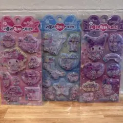 希少　【韓国限定】サンリオ ウォーターインシール3点セット