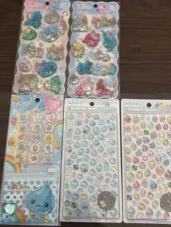 しずくちゃん　ボンボンドロップシールセット 5シート