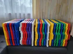 福島市 日本育児 ベビーサークル ミュージカルキッズランド 26枚　引取り対応可