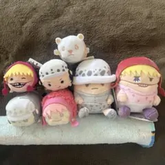 ワンピース ONE PIECEとびだせ！麦わら海賊団ぬいぐるみ 2体セット