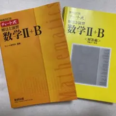 チャート式解法と演習数学Ⅱ + B