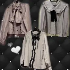 地雷系ブラウス 3点まとめ売り♡単品でも出品してます！