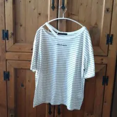 【お値下げ】シニカル ボーダーTシャツ 半袖のサムネイル