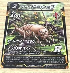 蟲神器 アリヅカコオロギ プロモカード - メルカリ