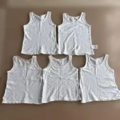 UNIQLO 肌着タンクトップ5枚セット 80cm