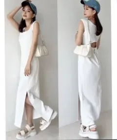 RESEXXY ⭐︎ バックオープンスリットワンピース