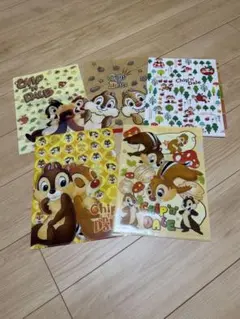 ディズニー ミニクリアファイル チップ デール ミッキー ミニー - メルカリ